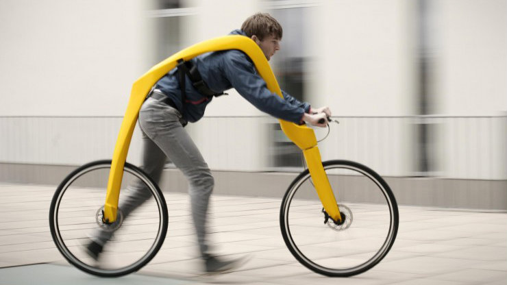 Is this a bike, a skateboard, a glider or just downright stupid?